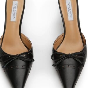 Tony Bianco Scooter Black Como Heels